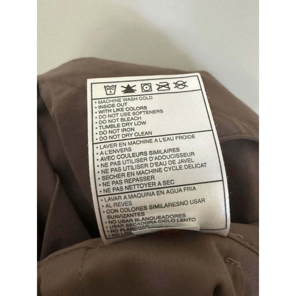 Nike Golf Skort Womens 4 Brown Fit Dry Stretch Pockets Knee Length Athletic